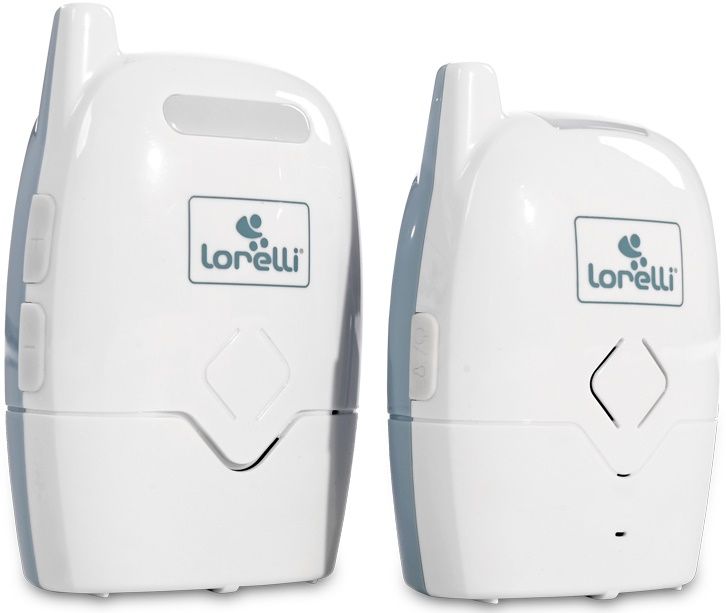 Lorelli Day & Night Grey Audio Babyfoon, bereik tot 300 meter en terugspreekfunctie 1028015 0001